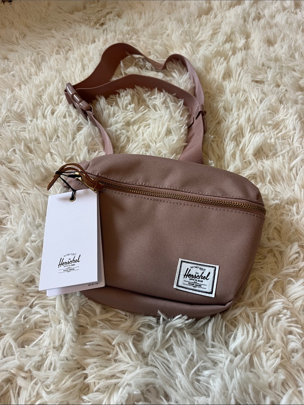 Heritage Hip Pack - Mauve Pink